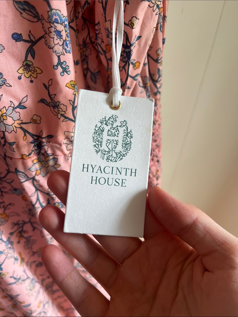 NWT Hyacinth House Tuckernuck Lucille Floral Pink Drawstring Maxi Dress XXL - Picture 7 of 15